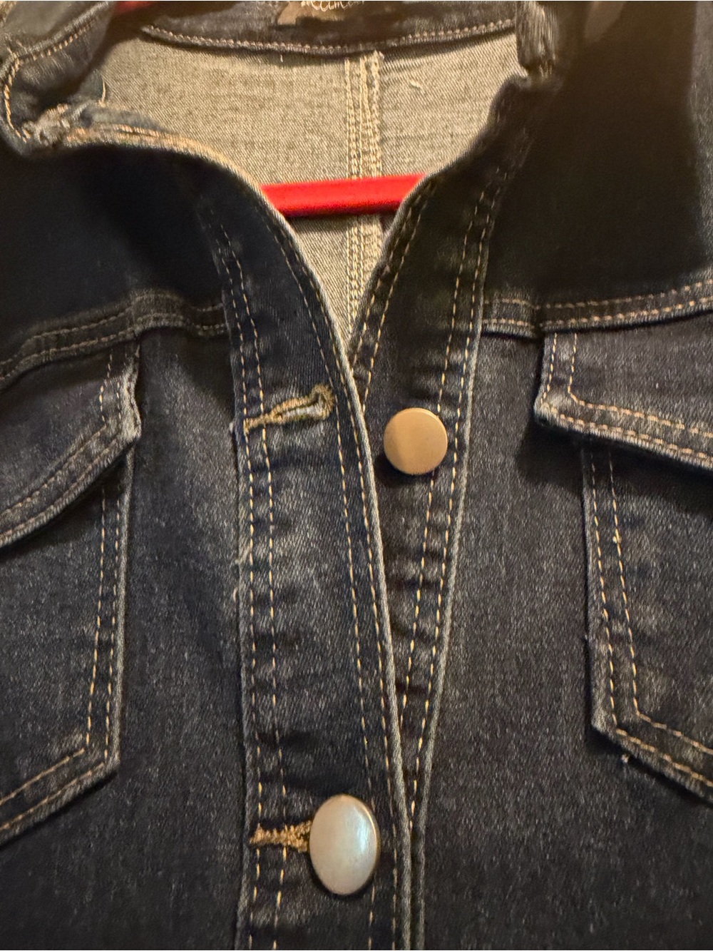 Denim Shirt Dress with Tie Waist - Picture 4 of 16